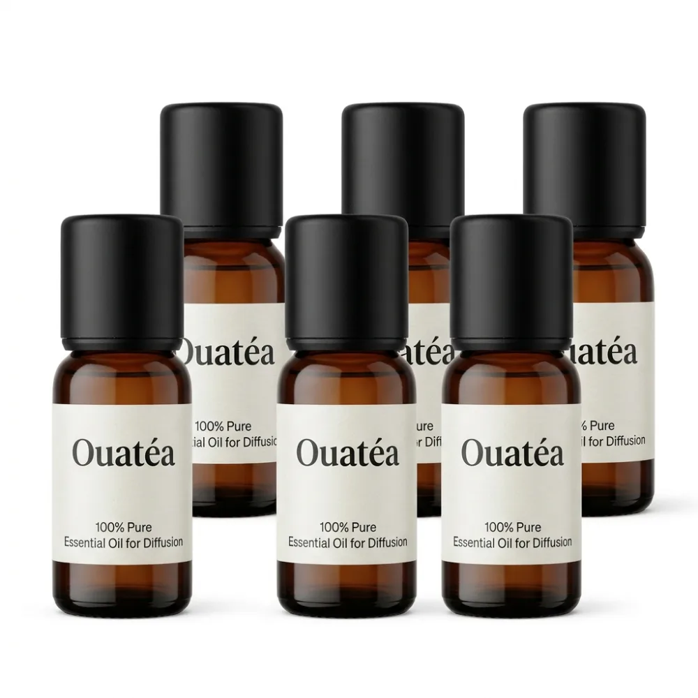 Coffret d'huiles essentielles bio (lot de 6)